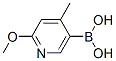 503184-35-8,2-METHOXY-4-METHYL-PYRIDINE-5-BORONIC ACID