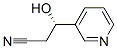 503188-05-4,3-Pyridinepropanenitrile,beta-hydroxy-,(betaS)-(9CI)