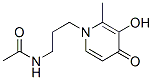 503189-73-9,Acetamide, N-[3-(3-hydroxy-2-methyl-4-oxo-1(4H)-pyridinyl)propyl]- (9CI)