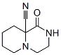 50369-66-9,9aH-Pyrido[1,2-a]pyrazine-9a-carbonitrile,octahydro-1-oxo-(9CI)