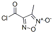 50412-70-9,1,2,5-Oxadiazole-3-carbonyl chloride, 4-methyl-, 5-oxide (9CI)