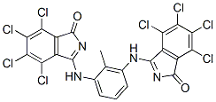 5045-40-9,3,3'-[(2-methyl-1,3-phenylene)diimino]bis[4,5,6,7-tetrachloro-1H-isoindol-1-one]
