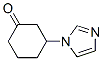 505062-29-3,Cyclohexanone, 3-(1H-imidazol-1-yl)- (9CI)