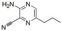 50627-23-1,Pyrazinecarbonitrile,  3-amino-6-propyl-  (9CI)