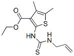 50629-08-8,ethyl 4,5-dimethyl-2-(prop-2-enylthiocarbamoylamino)thiophene-3-carboxylate
