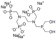 50655-31-7,hexasodium [[[2-[[[bis(hydroxymethyl)phosphino]methyl](phosphonatomethyl)amino]ethyl]imino]bis(methylene)]bisphosphonate