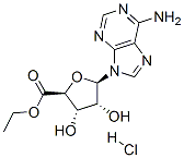 50663-70-2,ethyl 1-(6-amino-9H-purin-9-yl)-1-deoxy-beta-D-ribofuranuronate monohydrochloride