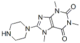 50693-74-8,1,3,7-TRIMETHYL-8-PIPERAZIN-1-YL-3,7-DIHYDRO-PURINE-2,6-DIONE