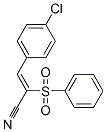50709-88-1,3-(4-CHLOROPHENYL)-2-(PHENYLSULFONYL)ACRYLONITRILE