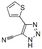 50710-07-1,5-THIOPHEN-2-YL-3H-[1,2,3]TRIAZOLE-4-CARBONITRILE