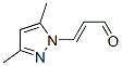 50771-79-4,2-Propenal,  3-(3,5-dimethyl-1H-pyrazol-1-yl)-