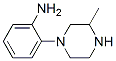508234-01-3,Benzenamine, 2-(3-methyl-1-piperazinyl)- (9CI)