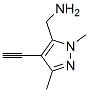 50847-41-1,1H-Pyrazole-5-methanamine, 4-ethynyl-1,3-dimethyl- (9CI)