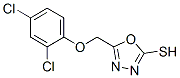 50848-29-8,5-[(2,4-DICHLOROPHENOXY)METHYL]-1,3,4-OXADIAZOLE-2-THIOL
