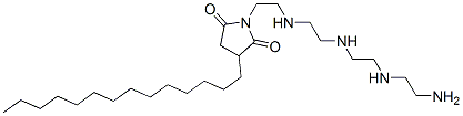 50857-48-2,1-[2-[[2-[[2-[(2-aminoethyl)amino]ethyl]amino]ethyl]amino]ethyl]-3-tetradecylpyrrolidine-2,5-dione