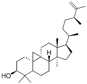511-61-5,9,19-Cyclo-9beta-lanost-25-en-3beta-ol, 24-methyl-, (24S)-