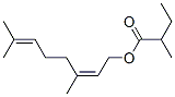 51117-19-2,(Z)-3,7-dimethylocta-2,6-dienyl 2-methylbutyrate