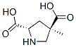 511528-78-2,2,4-Pyrrolidinedicarboxylicacid,4-methyl-,(2S,4R)-(9CI)