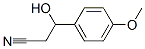51241-27-1,3-HYDROXY-3-(4-METHOXYPHENYL)PROPANENITRILE