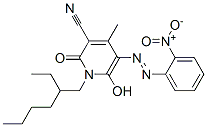 51249-07-1,1-(2-ethylhexyl)-1,2-dihydro-6-hydroxy-4-methyl-5-[(2-nitrophenyl)azo]-2-oxonicotinonitrile