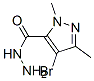 512810-04-7,1H-Pyrazole-5-carboxylicacid,4-bromo-1,3-dimethyl-,hydrazide(9CI)