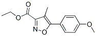 51291-35-1,3-Isoxazolecarboxylicacid,5-(4-methoxyphenyl)-4-methyl-,ethylester(9CI)