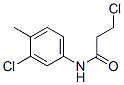 51318-77-5,3-chloro-N-(3-chloro-4-methylphenyl)propanamide