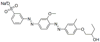51418-90-7,sodium 3-[[4-[[4-(2-hydroxybutoxy)-3-methylphenyl]azo]-3-methoxyphenyl]azo]benzenesulphonate