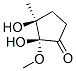 514213-32-2,Cyclopentanone, 2,3-dihydroxy-2-methoxy-3-methyl-, (2R,3S)- (9CI)