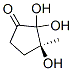 514213-34-4,Cyclopentanone, 2,2,3-trihydroxy-3-methyl-, (3S)- (9CI)