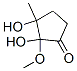 514213-43-5,Cyclopentanone, 2,3-dihydroxy-2-methoxy-3-methyl- (9CI)