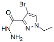514800-87-4,1H-Pyrazole-3-carboxylicacid,4-bromo-1-ethyl-,hydrazide(9CI)