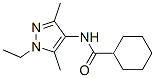 514816-78-5,Cyclohexanecarboxamide, N-(1-ethyl-3,5-dimethyl-1H-pyrazol-4-yl)- (9CI)