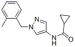 514854-81-0,Cyclopropanecarboxamide, N-[1-[(2-methylphenyl)methyl]-1H-pyrazol-4-yl]-