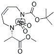 515130-35-5,1,2,7-THIADIAZEPINE-2(3H)-ACETIC ACID, 7-[(1,1-DIMETHYLETHOXY)CARBONYL]-6,7-DIHYDRO-ALPHA-METHYL-, METHYL ESTER, 1,1-DIOXIDE, (ALPHAS)