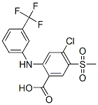51521-83-6,Benzoic  acid,  4-chloro-5-(methylsulfonyl)-2-[[3-(trifluoromethyl)phenyl]amino]-