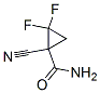 51550-07-3,Cyclopropanecarboxamide, 1-cyano-2,2-difluoro- (9CI)