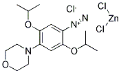 51572-12-4,2,5-DIISOPROPOXY-4-MORPHOLINOBENZENEDIAZONIUM CHLORIDE ZINC CHLORIDE