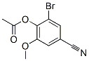 515847-71-9,2-BROMO-4-CYANO-6-METHOXYPHENYL ACETATE