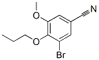 515848-04-1,3-BROMO-5-METHOXY-4-PROPOXYBENZONITRILE