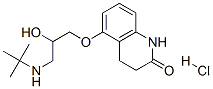 51781-21-6,2(1H)-QUINOLINONE, 5-[3-[(1,1-DIMETHYLETHYL)AMINO]-2-HYDROXYPROPOXY]-3,4-DIHYDRO-, MONOHYDROCHLORIDE