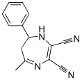 51802-61-0,5-METHYL-7-PHENYL-6,7-DIHYDRO-1H-1,4-DIAZEPINE-2,3-DICARBONITRILE