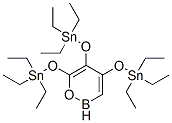 51805-34-6,Boroxin,  tris[(triethylstannyl)oxy]-  (9CI)