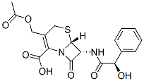 51818-85-0,[6R-[6alpha,7beta(R*)]]-3-(acetoxymethyl)-7-(hydroxyphenylacetamido)-8-oxo-5-thia-1-azabicyclo[4.2.0]oct-2-ene-2-carboxylic acid