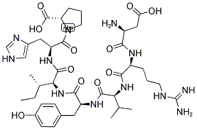 51833-78-4,ASP-ARG-VAL-TYR-ILE-HIS-PRO