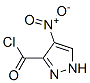 518990-55-1,1H-Pyrazole-3-carbonyl chloride, 4-nitro- (9CI)