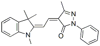 5190-63-6,4-[(1,3-dihydro-1,3,3-trimethyl-2H-indol-2-ylidene)ethylidene]-2,4-dihydro-5-methyl-2-phenyl-3H-pyrazol-3-one