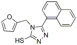 519056-68-9,4-(2-FURYLMETHYL)-5-(1-NAPHTHYL)-4H-1,2,4-TRIAZOLE-3-THIOL