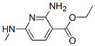 519147-91-2,3-Pyridinecarboxylicacid,2-amino-6-(methylamino)-,ethylester(9CI)