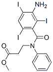 51934-66-8,methyl N-(3-amino-2,4,6-triiodobenzoyl)-N-phenyl-beta-alaninate